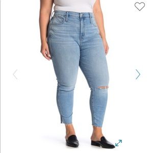 High rise jeans